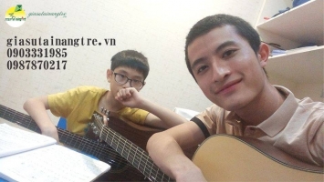 Gia sư dạy đàn Guitar tại quận 3