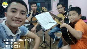 Gia sư dạy đàn Guitar tại quận Gò Vấp